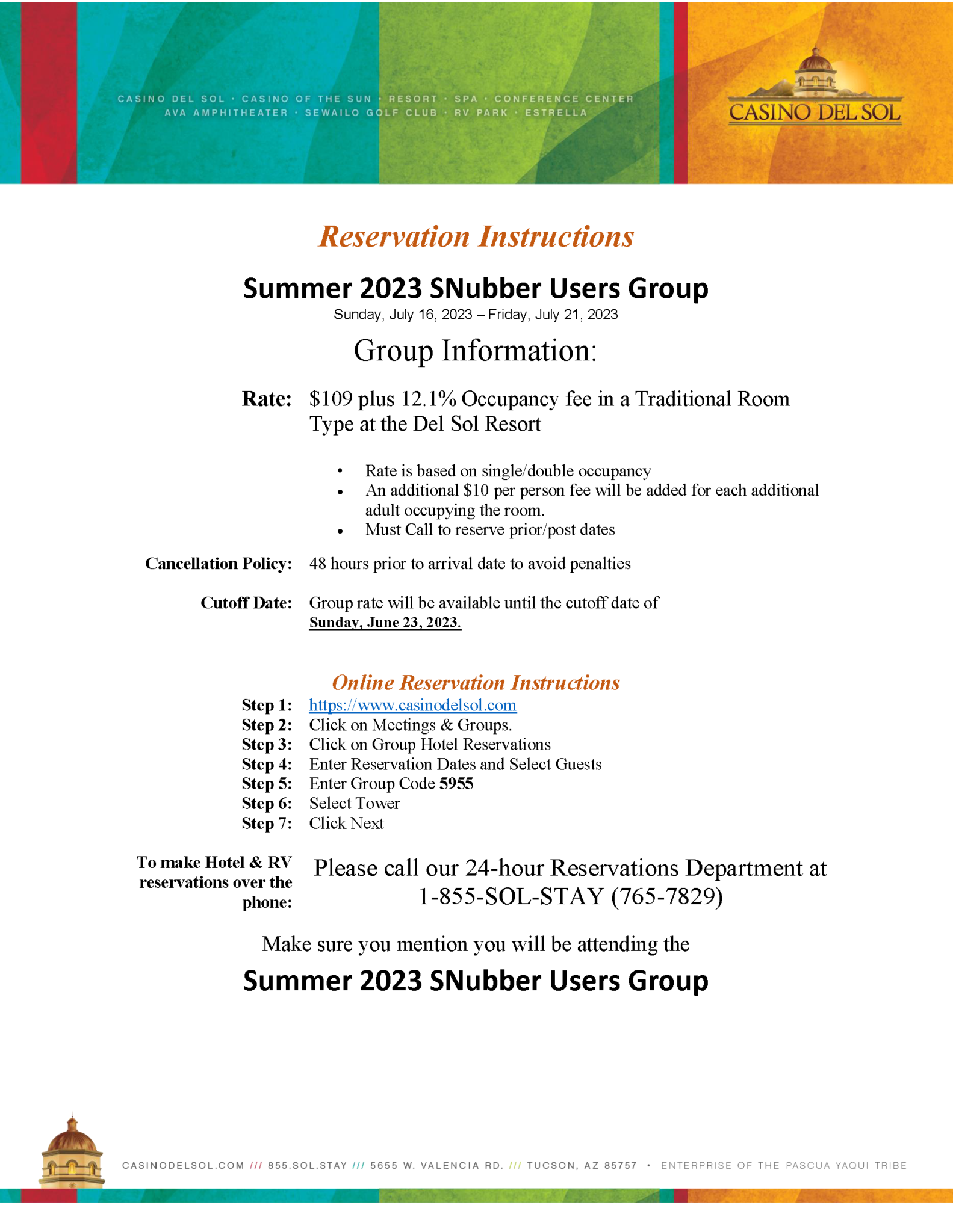 SNUG Summer Conference & Trade Show SNubber User Group
